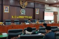Suasana Rapat paripurna
