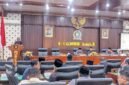 Suasana rapat paripurna di Graha Paripurna Gedung DPRD Trenggalek