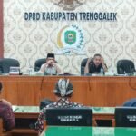 Suasana rapat komisi IV DPRD Trenggalek