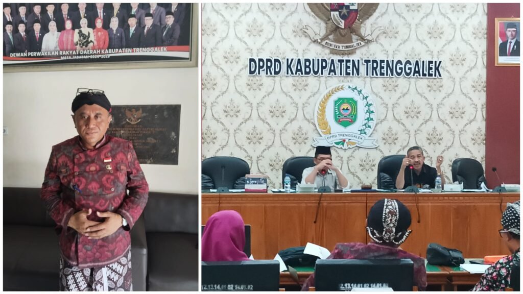 Kepala Dinas Perinaker Trenggalek, Heri Yulianto,