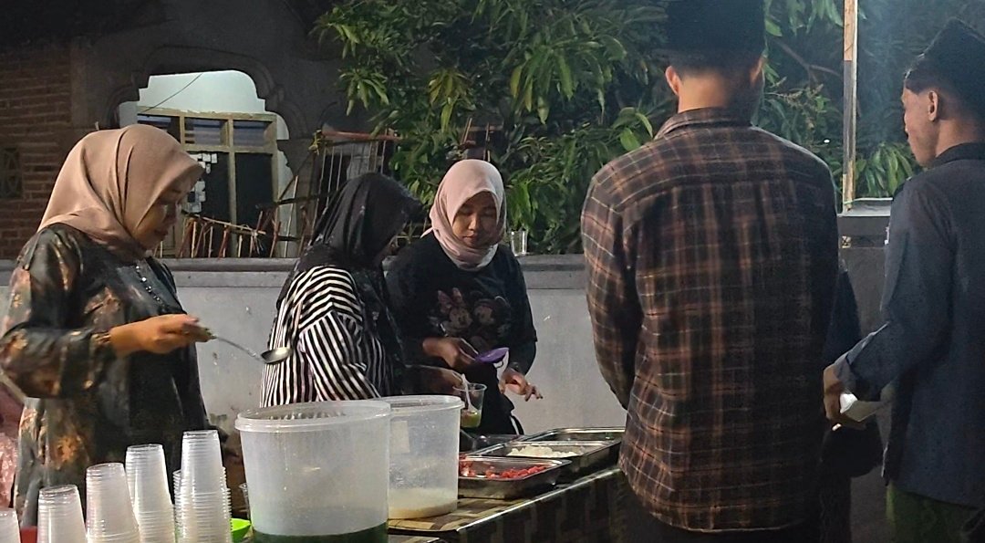 Salah satu rumah warga yang menyediakan warung gratis