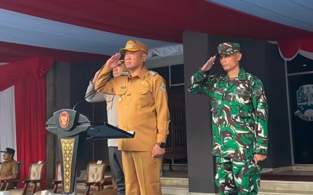 Pemerintah Kabupaten Tulungagung menggelar Apel Kesiapsiagaan Menghadapi Bencana Hidrometeorologi Tahun 2025/2026